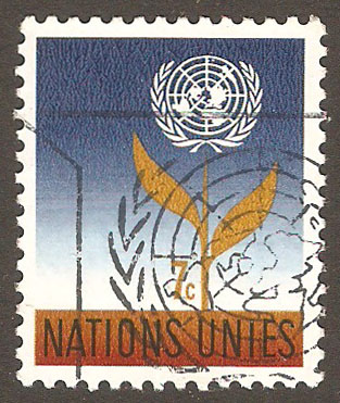 United Nations New York Scott 126 Used